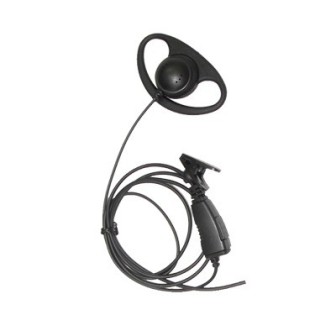 TX160NS05 TX PRO Lapel Microphone with Ear Piece Hook as D Shape