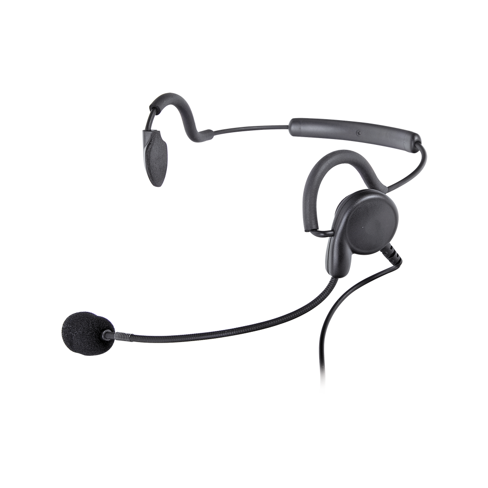 SPM1403 PRYME Light Weight Behind-the-head headset with noise-cancelling boom microph