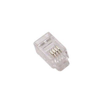 A9091ND Syscom Plug Modular Connector RJ-22 for Cable 4p-4c posit