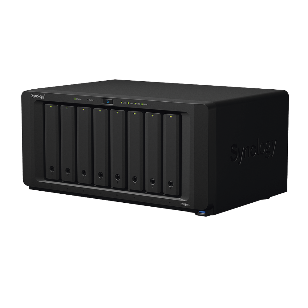 DS1819PLUS SYNOLOGY Desktop NAS Server with 8 Bays with 4 GB of RAM Storage Capacity