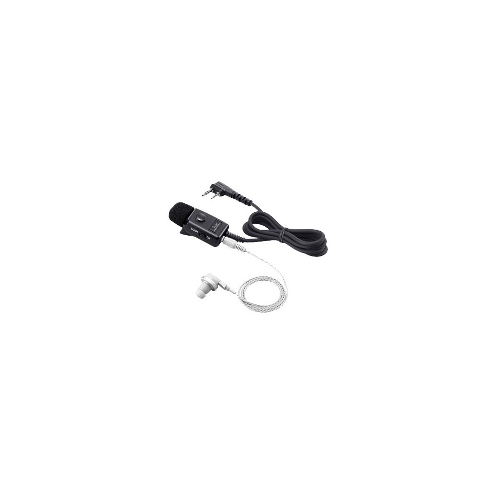 HM153LS ICOM Durable type earphone microphone with slim L-type connector for ICOM IP1