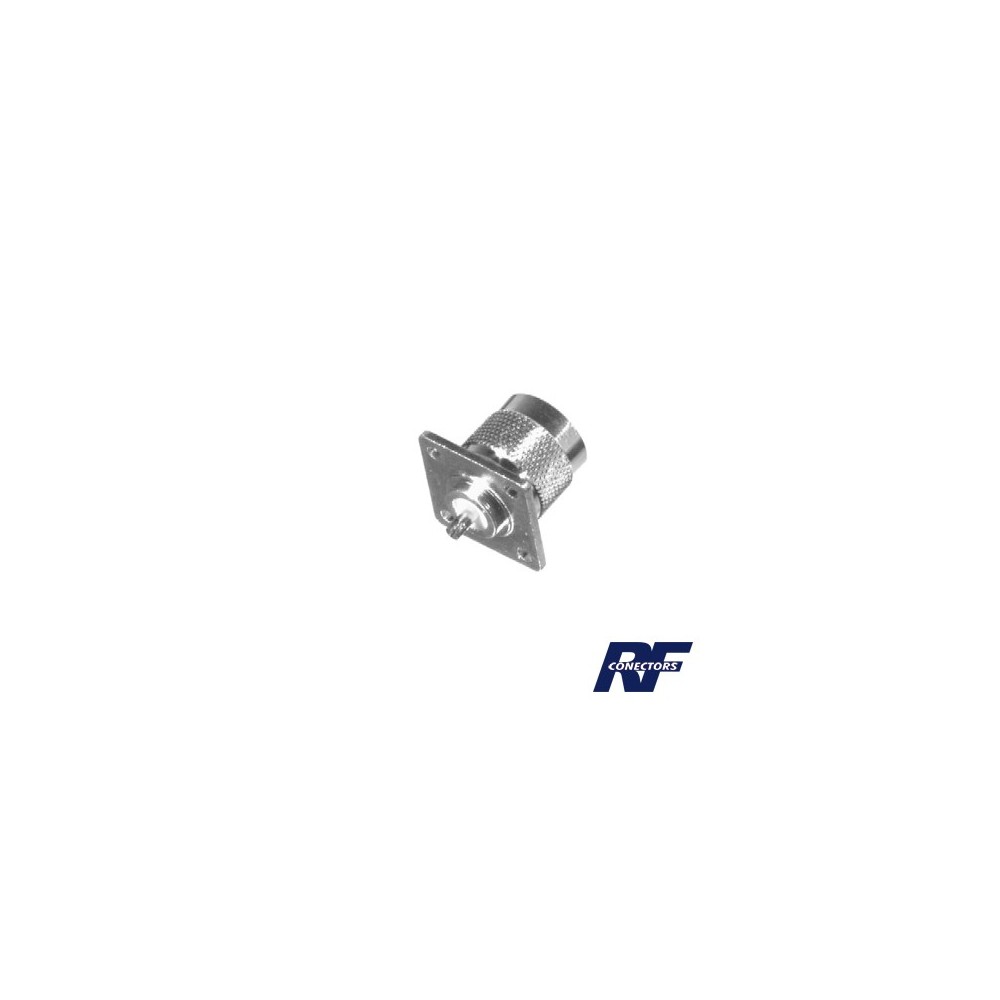 RFN10411 RF INDUSTRIES LTD N Male Connector for panel Mount with 4 Hole at 18 mm. RFN