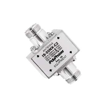 POLYPHASER IS50NXC2 DC RF Coaxial Protector For 125 - 1000 MHz W