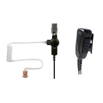 SPM1302 PRYME Lapel Microphone with Discreet Earphone for VERTEX Radios VX-10 / VX-30