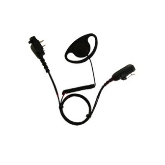 SPM1200ILS PRYME D-Ring Lapel Microphone with Earphone for ICOM IC-F11/21/14/24/33/43