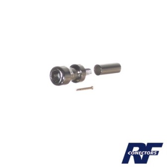 RSB4000B RF INDUSTRIES LTD SMB Male Connector for RG-174/U cable. RSB-4000-B