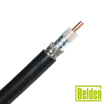 991340FT BELDEN 40FT - Coaxial Cable RG-8/U Type 10 AWG Solid 0.108   Bare Copper Con