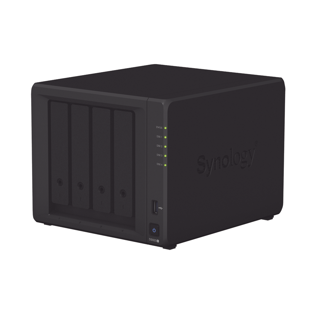 DS920PLUS SYNOLOGY 4 Bays NAS Server / Up to 9 HDD of 12TB / Up t