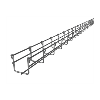 CH5450EZ CHAROFIL Wire Mesh Cable Tray Electro Galvanized Section