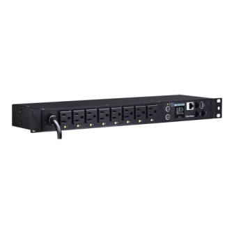 CYBERPOWER PDU41001 Switched PDU for Energy Distribution with 8