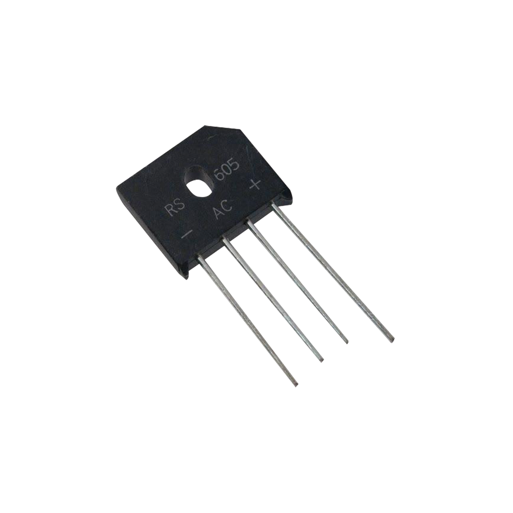RS605 Syscom Silicon Bridge Rectifier on Line 6 A. 600 PIV 420 RM