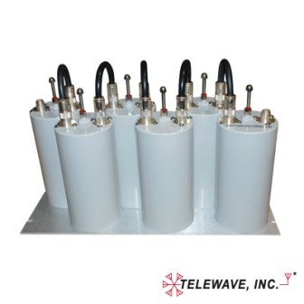 TPCP4546 TELEWAVE INC Band-Pass Preselector 400-512 MHz 6 Cavitie