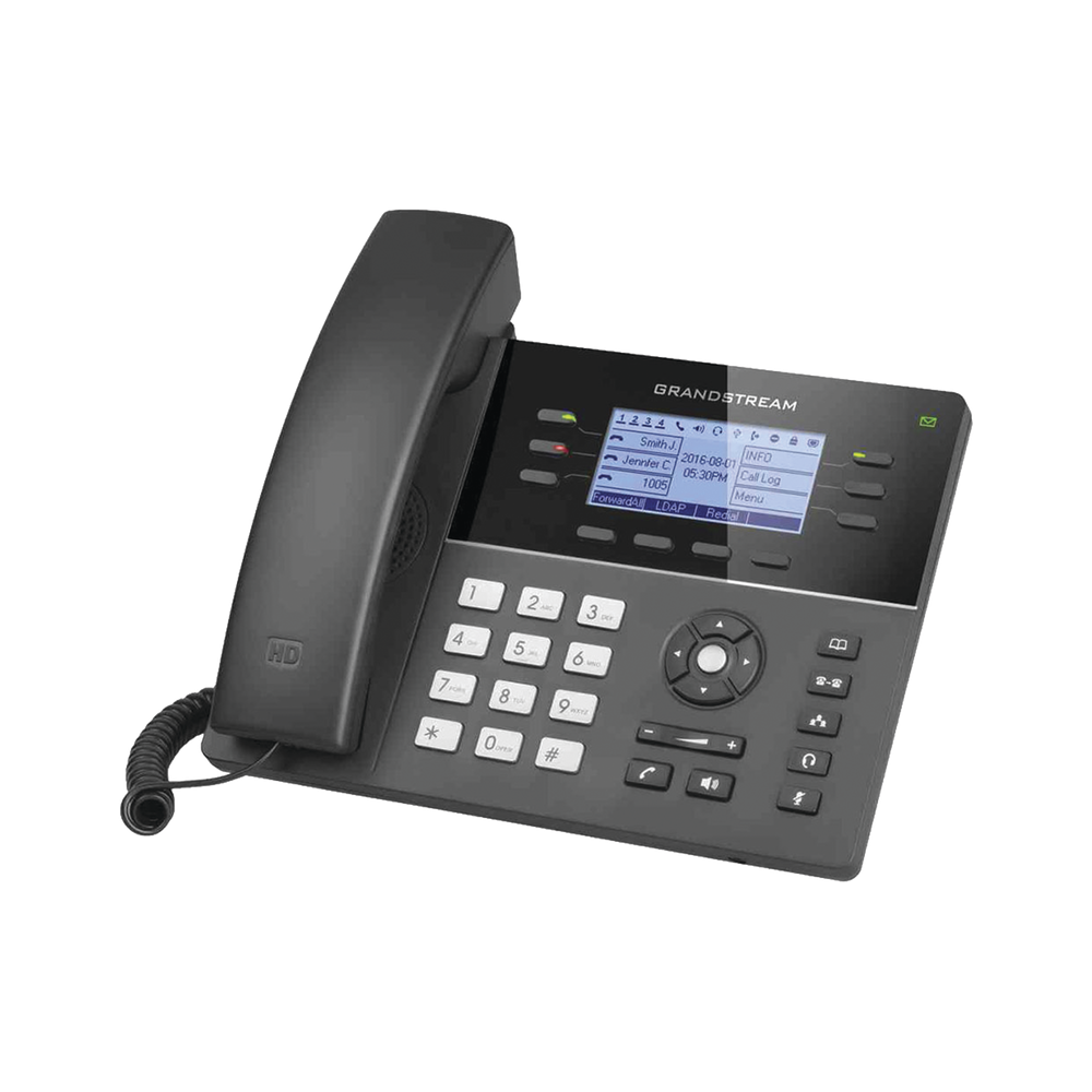 GXP1760W GRANDSTREAM WiFi IP Phone Medium range of 6 lines with 4 function keys 24 di