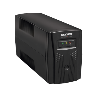 EPU500L EPCOM POWERLINE 500VA/300W UPS With Automatic Voltage Regulation (AVR) / 7 Ah