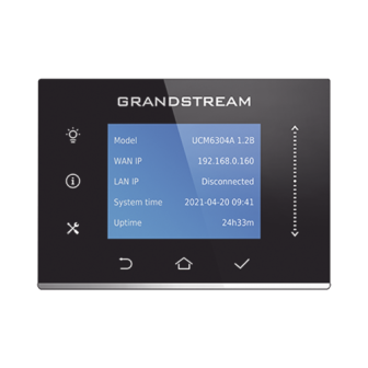 UCM6304A GRANDSTREAM IP-PBX Switch for up to 1000 users and 150 simultaneous calls 4F