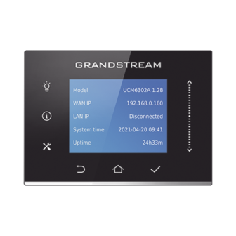 UCM6302A GRANDSTREAM Switch 500 Users and 75 Concurrent Calls 2 FXO 2FXS for Unified