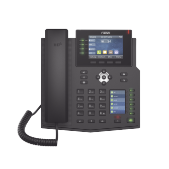 X5U FANVIL Carrier Enterprise IP Phone with 16 SIP Lines 6 DSS keys HD Voice Opus IPv