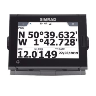 00014131001 SIMRAD Simrad P3007 GPS system with MX521B Antenna. 0