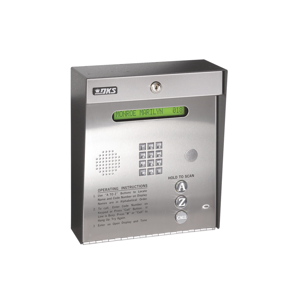 1835080 DKS DOORKING Telephone Access Control with Phone Log Memory for 3 000 Telepho