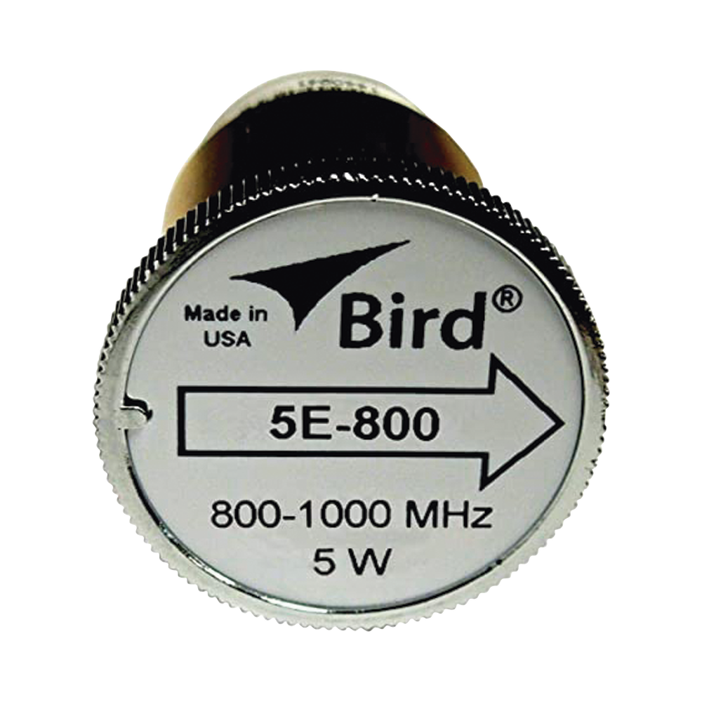 5E800 BIRD TECHNOLOGIES 7/8" Plug-in Element 5 Watt for Wattmeter