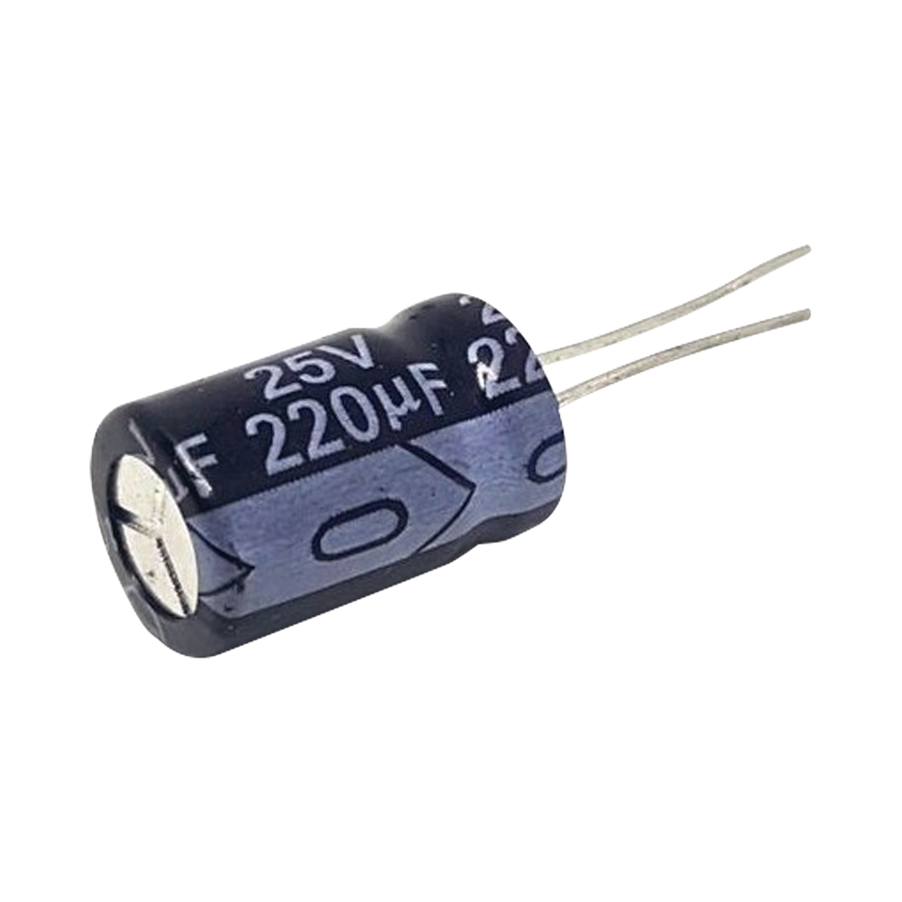 0220M0025V Syscom Radial Aluminium Electrolytic Capacitor 220 Fd