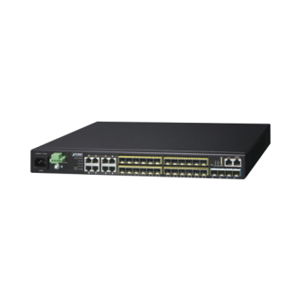 XGS324242V3 PLANET Core Layer 3 Switch 24 100 / 1000X SFP Ports 8 Shared Gigabit Ethe