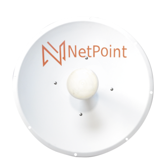 NP2GEN2 NetPoint Directional Antenna 3.280 ft Diameter 4.9-6.4 GHz Gain 34 DBi with S