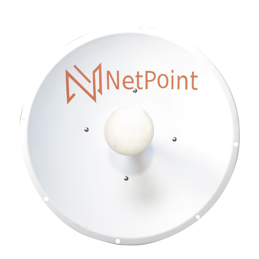 NP2GEN2 NetPoint Directional Antenna 3.280 ft Diameter 4.9-6.4 GHz Gain 34 DBi with S