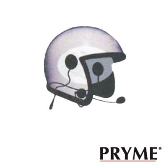 SPM802B PRYME Microphone with Boom for Open Helmet Vertex Radios
