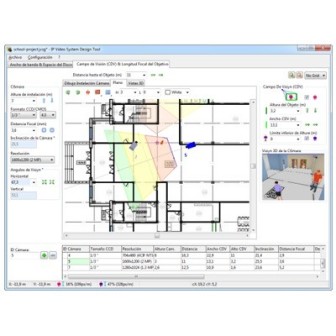 IPVSDTPRO JVSG IP Video System Design PROFESSIONAL Tool. Upto 64 Cameras per Project