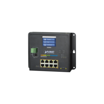 WGS52258P2SV PLANET Industrial Switch Flat-Type 8 Gigabit Ports with PoE 802.3at 2 SF