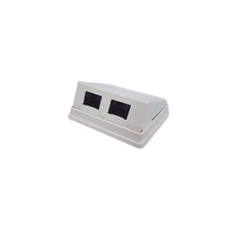 LPWP12 LINKEDPRO BY EPCOM Wall Jack with Cat5e UTP Angled LP-WP-1
