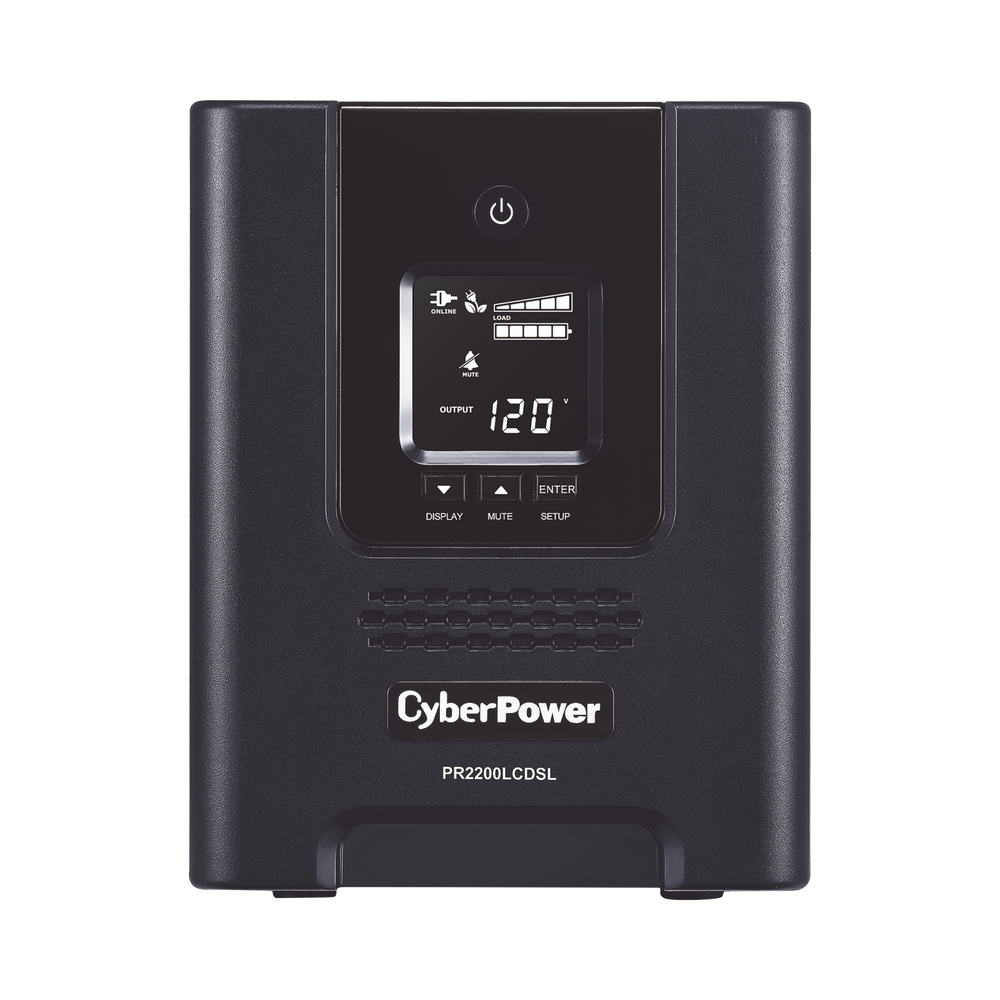 PR2200LCDSL CYBERPOWER 2070VA / 1980W UPS / Smart LCD / Pure Sinewave / Line-Interact