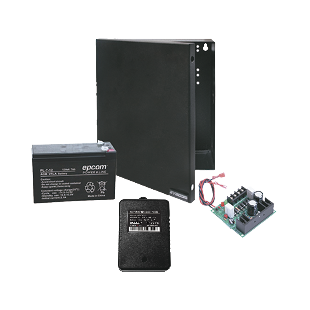 RT1640ELKPL7 EPCOM POWERLINE Kit with ELK Products ( ELK ) Power Supply with Output i