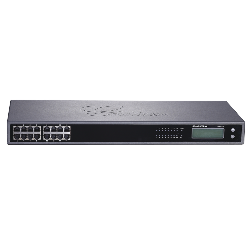 GXW4216V2 GRANDSTREAM Grandstream 16-Port FXS Analog VoIP Gateway 1 50-pin Telco with