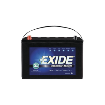 MC31 EXIDE Exide Sealed Maintenance Free (AGM) Marine Battery 12 V 100 Ah MC-31