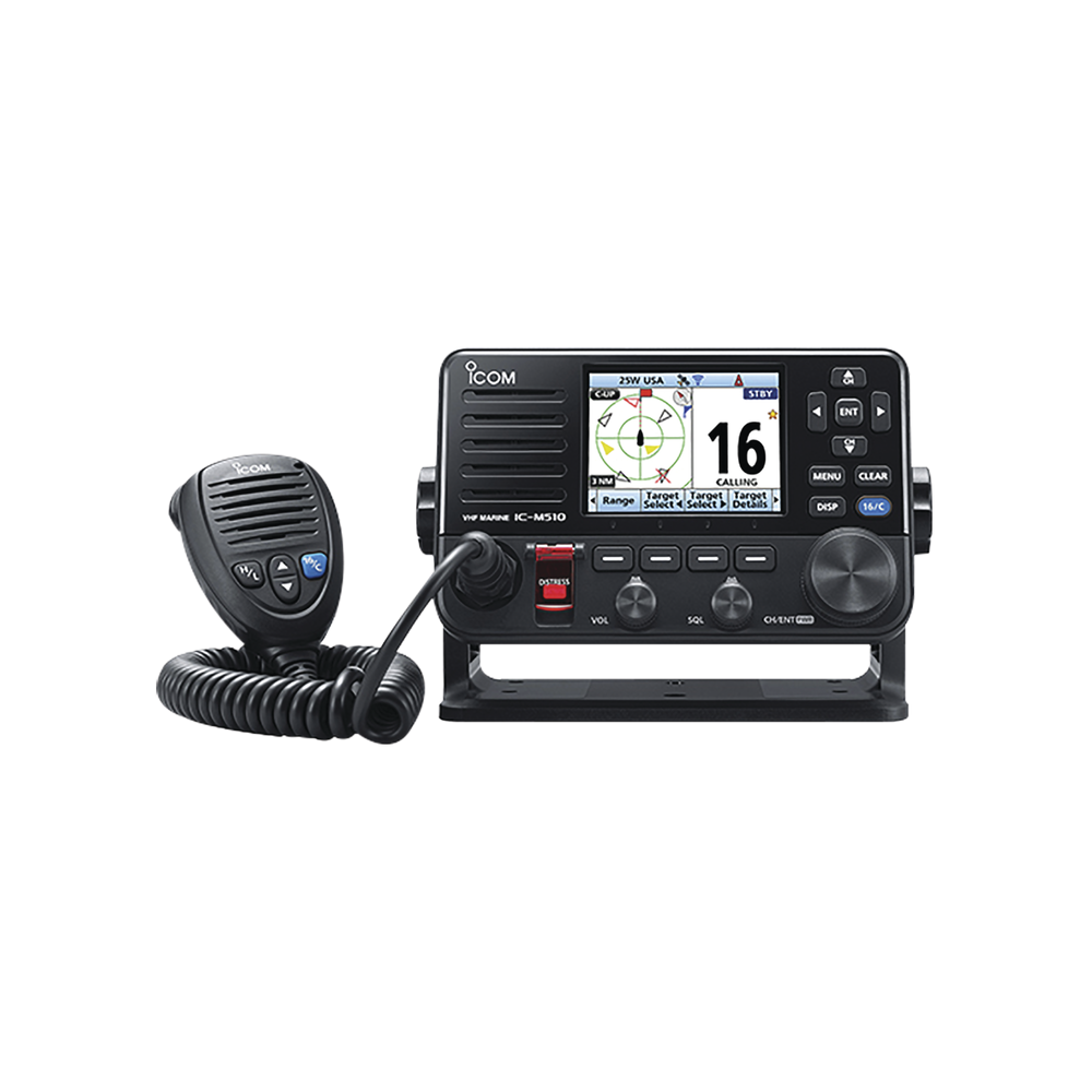 ICM510PLUS21 ICOM VHF Marine radio Class D with AIS receiver inte