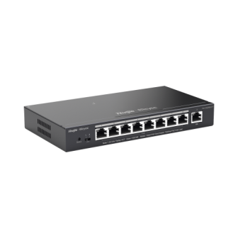 RGES209GCPUS REYEE 9-Port gigabit cloud managed switch with 8 PoE ports up to 120W IP