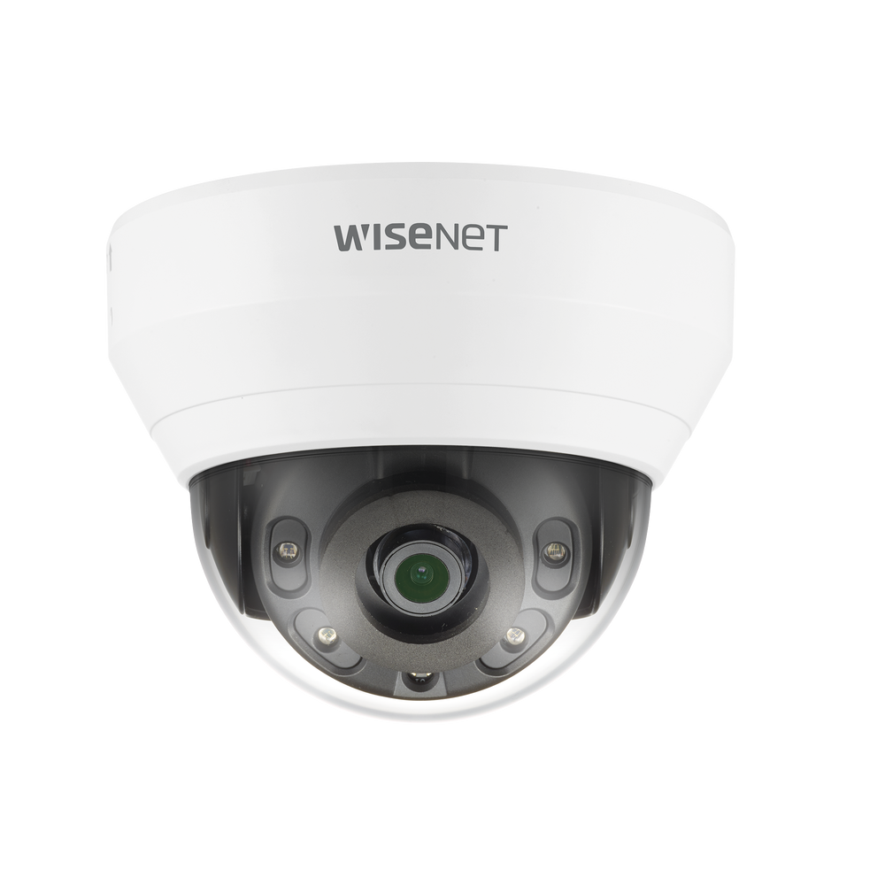 QND8010R Hanwha Techwin Wisenet Indoor IP Dome Camera 5MP Fixed Lens 2.8 MM IR 20M WD