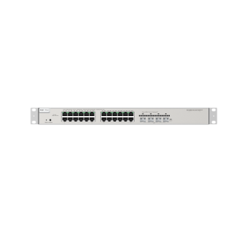 RGNBS520024GT4XSPUS REYEE Layer 3 PoE Switch With 24 Gigabit Ports And 4 SFP Uplinks