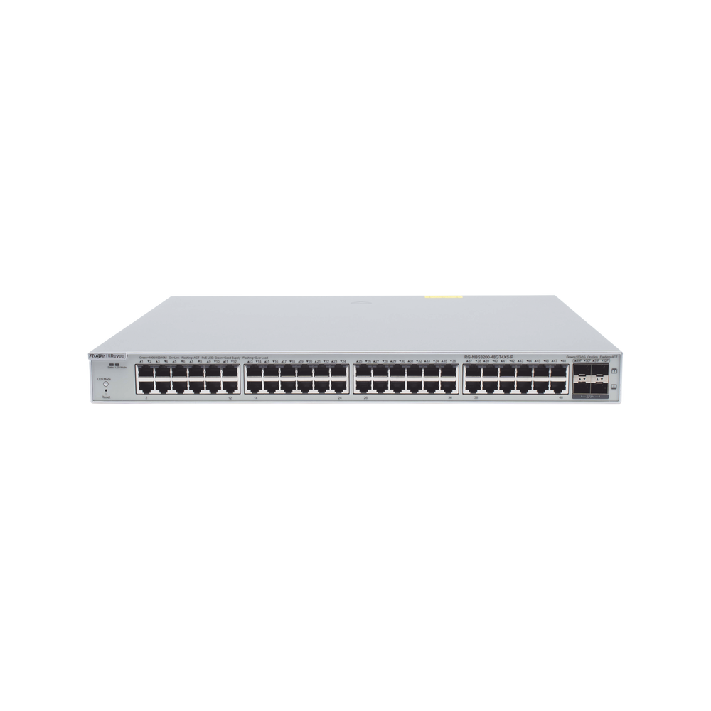 RGNBS320048GT4XSPUS REYEE 48-Port Gigabit Layer 2 Cloud Managed PoE Switch 4 SFP  10G