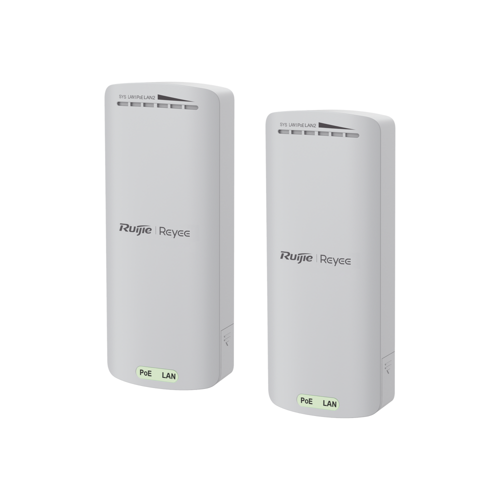 RGEST100EUS RUIJIE (Kit of 2 Units) Wireless bridge for distances up to 500m 2.4GHz I