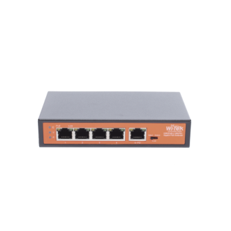 WIPE51G WI-TEK PoE Extender / Input up to 90 W / 4 Ports Gigabit PoE Output 802.3af/a