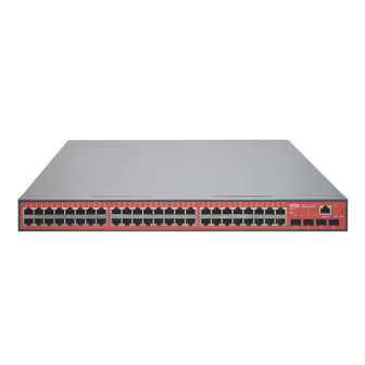 WIPMS552F WI-TEK 48-port Gigabit Managed PoE layer 2  AF/AT Switch  4 SFP 600W consol