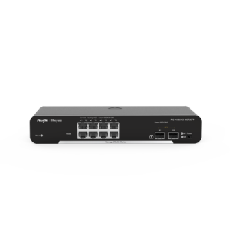 RGNBS31008GT2SFPPUS REYEE 10-Port Gigabit Layer 2 PoE Switch  8 PoE Ports and 2 SFP P