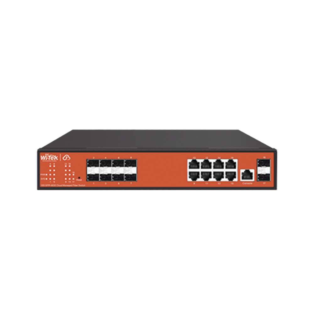 WICGS5018 WI-TEK WI-CGS5018 Cloud Switch with 8 Gigabit Ports and 10 Gigabit SFP Slot