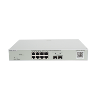 RGNBS53008MG2XSUPUS RUIJIE 10 Ports Muti-Gigabit Layer 3 Managed Switch with 8 PoE Po