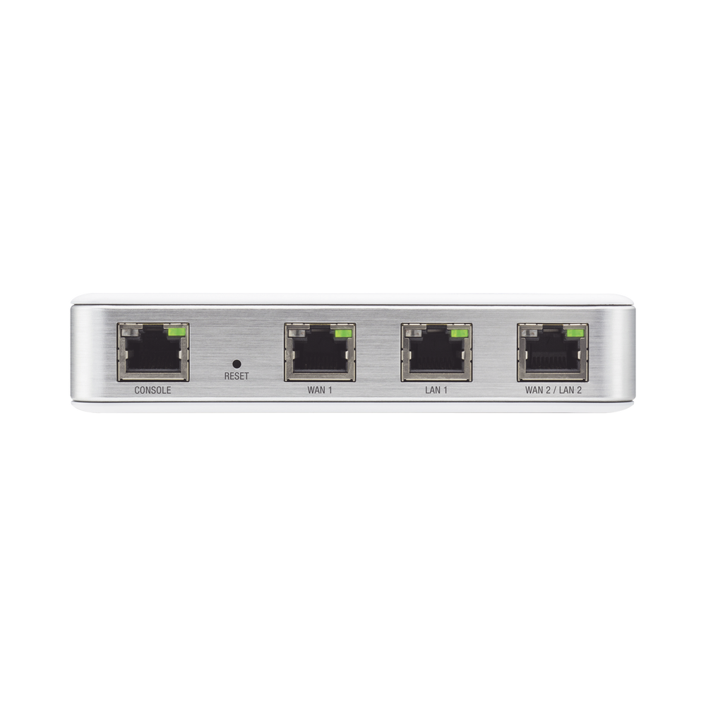 USG UBIQUITI NETWORKS Router UniFi Ethernet Gigabit Ports Performance of 1 Mpps up to