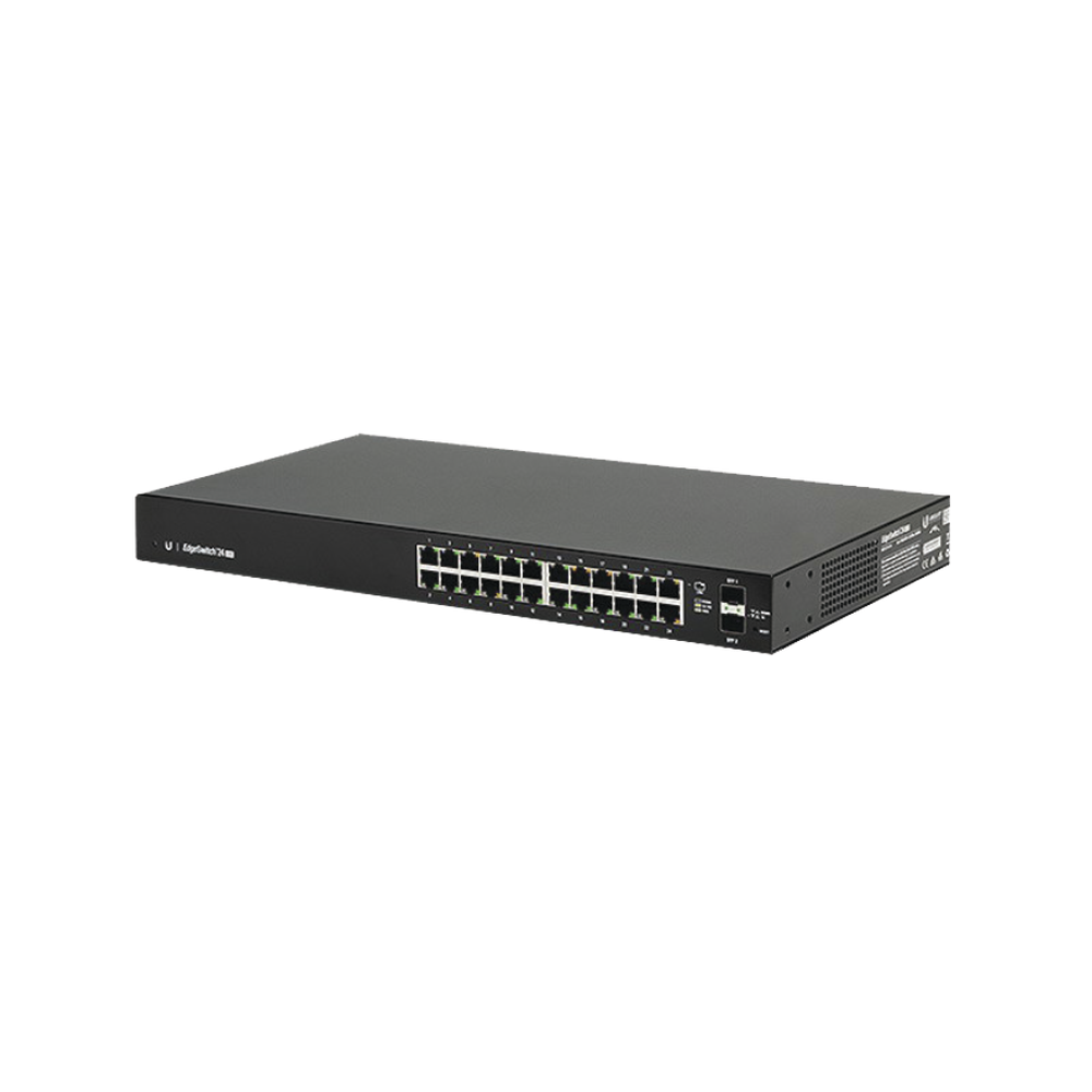 ES24LITE UBIQUITI NETWORKS 24-Port Gigabit Managed EdgeMAX Switch with 2 SFP Gigabit