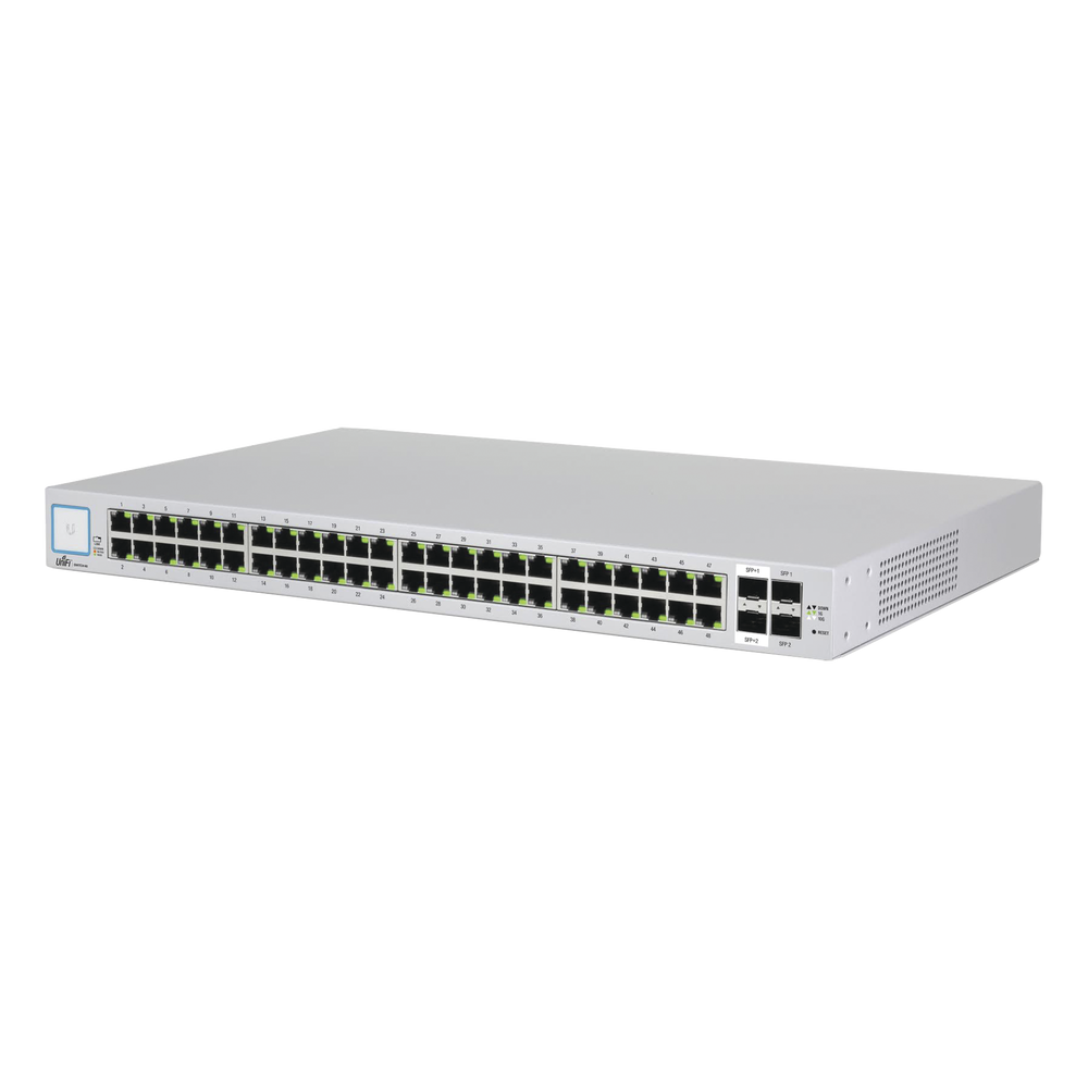 US48 UBIQUITI NETWORKS Manageable Switch UniFi of 48 Ports 10/100/1000 2 SFP and SPF